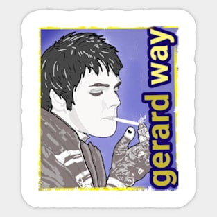 The vocalist gw Sticker